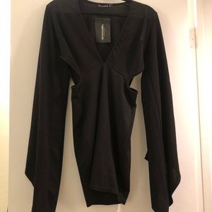 PrettyLittleThing black dress